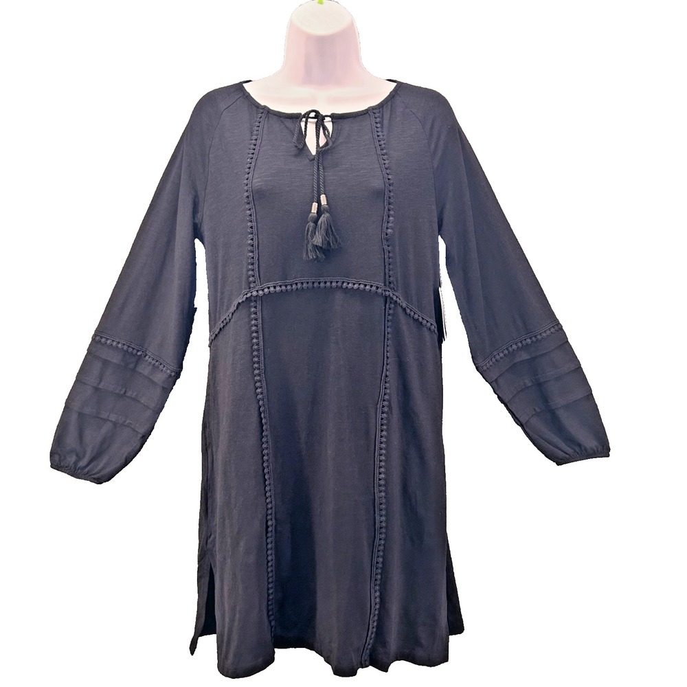 Coolibar‎ Tassel Dress Black XS